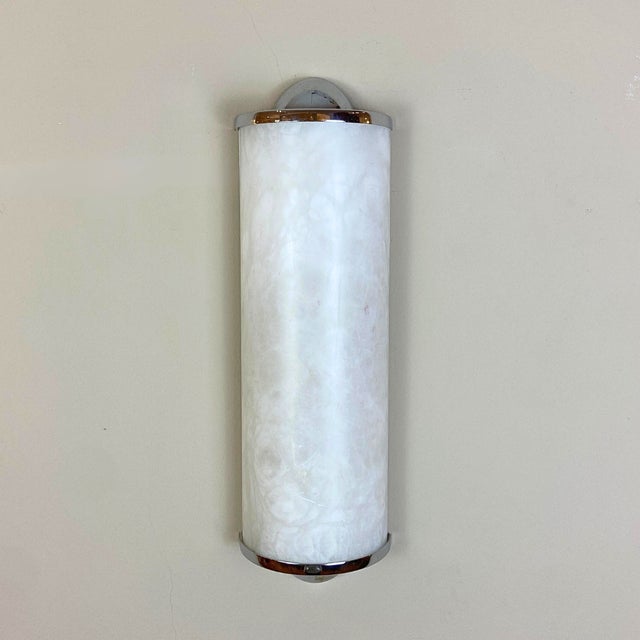 Alabaster Wall Sconce from Eclipsi, Spain, 1990s For Sale - Image 9 of 13