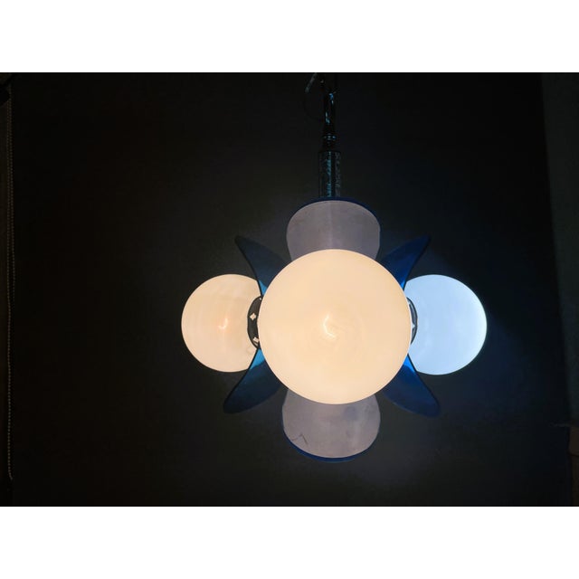 Mid-Century Modern Spanish Ceiling Lights with 3 Lights, 1970s For Sale - Image 6 of 9