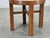 Art Deco Upholstered Walnut Veneer Stool, Former Czechoslovakia, 1930s For Sale - Image 6 of 10