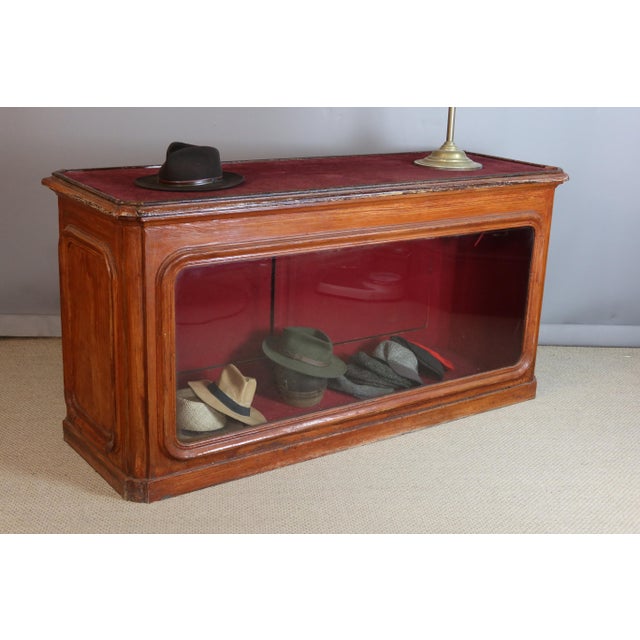 Brown Antique Pine Counter, 1800s For Sale - Image 8 of 9