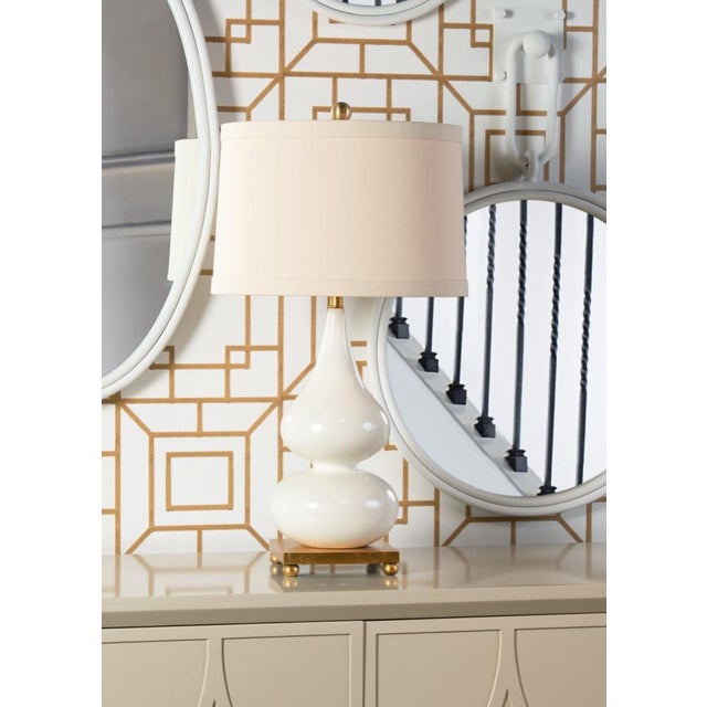 Wildwood Whitney Table Lamp - Snow For Sale In Raleigh - Image 6 of 7
