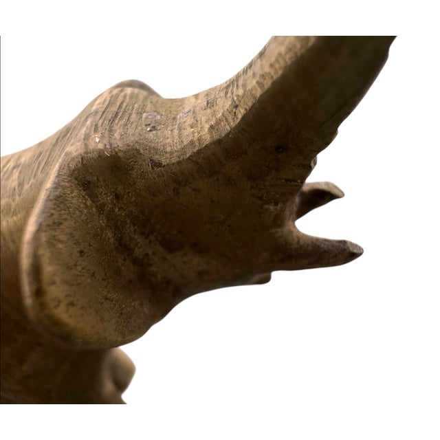 A Quintet of Vintage Brass Elephants: Symbols of Enduring Grace For Sale - Image 12 of 13