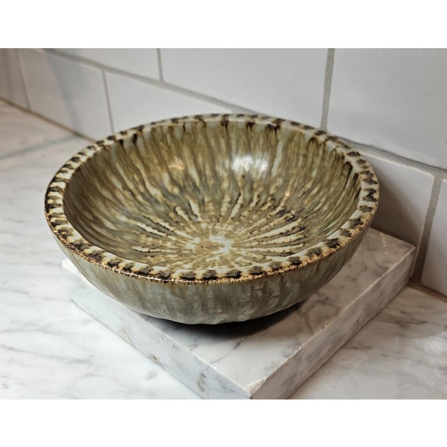 Mid 20th Century Gunnar Nylund Bowl for Rorstrand For Sale - Image 10 of 11
