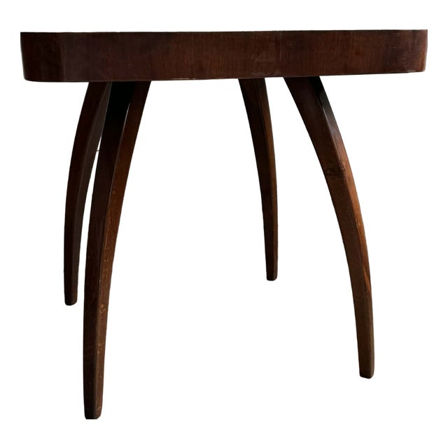 Vintage Spider Leg Table by J. Halabala, 1930s For Sale