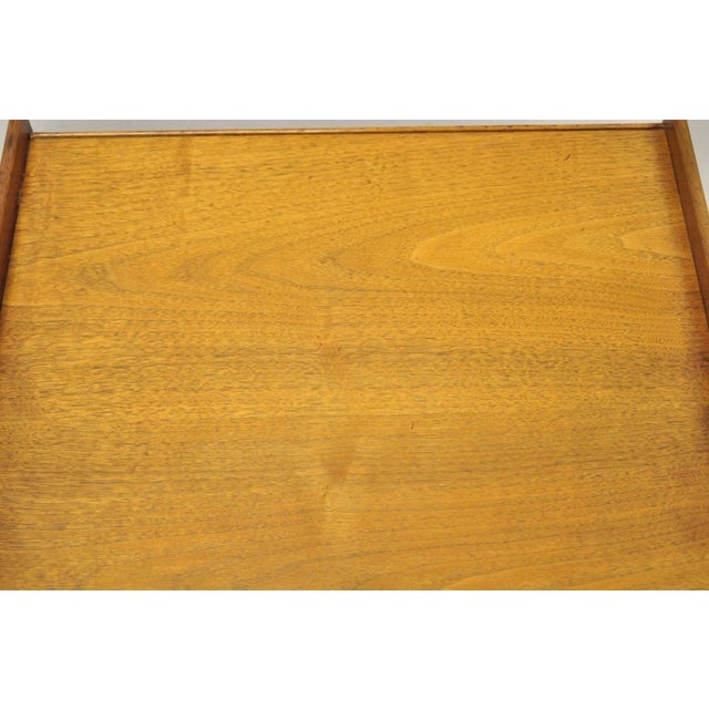 Stewart MacDougall Kipp Stewart Drexel Walnut Folding Campaign Table (A) For Sale - Image 9 of 12