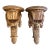 Pair of Italian Neoclassical Gilt Foliate Wall Shelves by Borghese For Sale