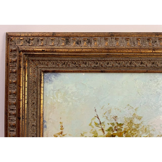 Impressionist Landscape Painting by French Artist MaryAnn Maurice For Sale - Image 4 of 11