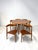 1950s Vintage Heart Dining Set by Hans Wegner for Fritz Hansen, 1950s, Set of 7 For Sale - Image 5 of 18