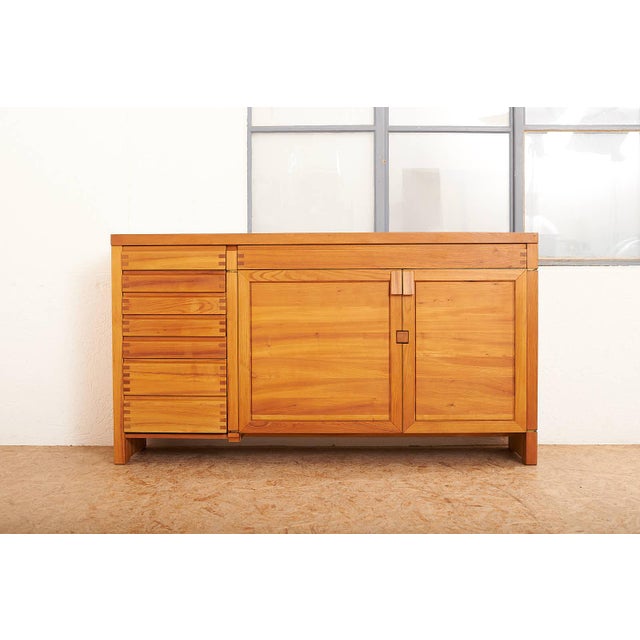 R13A Sideboard in Elm by Pierre Chapo, 1964 For Sale - Image 11 of 13