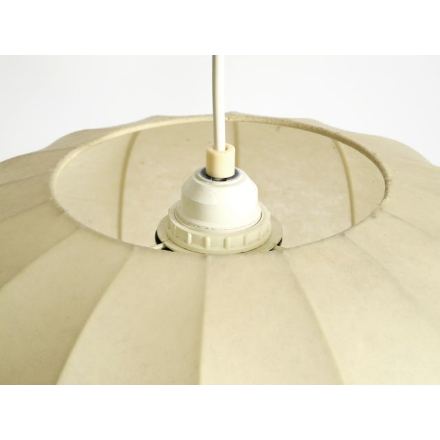 Small Cocoon Pendant Lamp, 1960s For Sale - Image 10 of 14