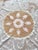 Vintage Embroidery Suzani from Tashkent, circa 1960s era. Dimension; 54'' x 56'' inches / 138 x 142 cm / 4'6'' x 4'8''...
