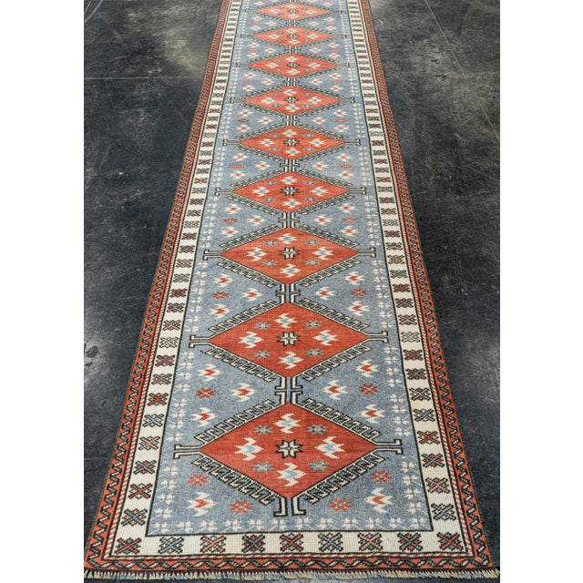 Turkish Vintage Rug 2'7 x 12'6" #22764 Explore a curated collection of hallway runners, wool rugs, and handmade...