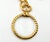 Chanel Vintage Gold Plated CC Magnifying Glass Double Chain Long Necklace *Marked Chanel *Made in France -The pendant is...