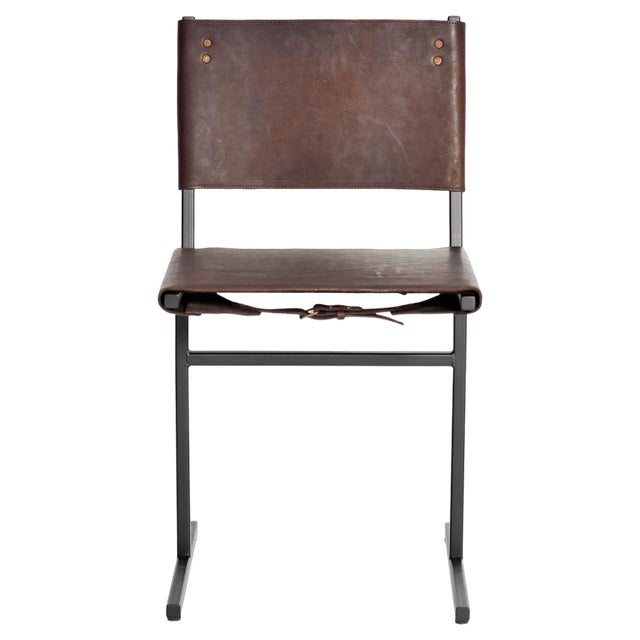 Chocolate and Black Memento Chair by Jesse Sanderson For Sale