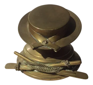 Sailor Hat and Oars Themed Ink Well