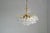 The brass and crystal glass christoph palme chandelier is well known for its hand-cut crystals and original design. in...