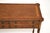 Brown Antique Burr Walnut Console Table, 1950s For Sale - Image 8 of 13