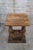 Late 20th Century English Weathered Oak Farmhouse Pedestal Side Table Plant Sculpture Stand For Sale - Image 9 of 12