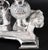 Antique Victorian Egyptian Revival Inkstand, 1890s For Sale - Image 10 of 18