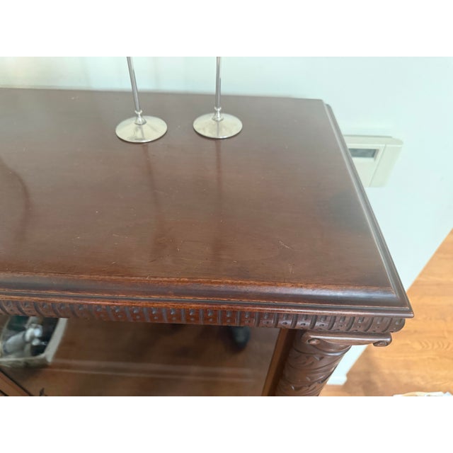 Late 19th Century Victorian Double Door Bookcase For Sale - Image 10 of 12