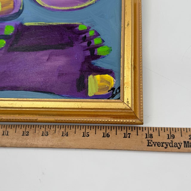 Original Contemporary Feet Painting on Canvas by Valerie Zuñiga For Sale - Image 11 of 12