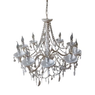 Vintage Ten-Arm Chandelier, 2010s For Sale