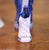 19th Century French Quimper Faience Virgin Mary and St. Anne Figures, Set of Six For Sale - Image 13 of 16