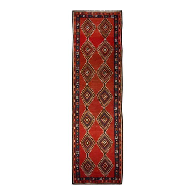 Early 20th Century Persian Kilim Runner For Sale