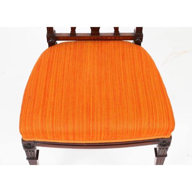 Set of Antique Sheraton Revival Side Chairs For Sale - Image 6 of 18