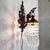 French Cherub Wall Sconce with Crystal Lampshade For Sale - Image 4 of 9