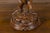 Brown Black Forest 1890s Carved Wooden Bear Standing on a Circular Base For Sale - Image 8 of 11