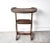 Early 19th Century Antique French Rognon Parquetry & Galleried Side Table For Sale - Image 5 of 10
