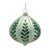 2020s Assorted Glass Ornament Set of 6 For Sale - Image 5 of 6