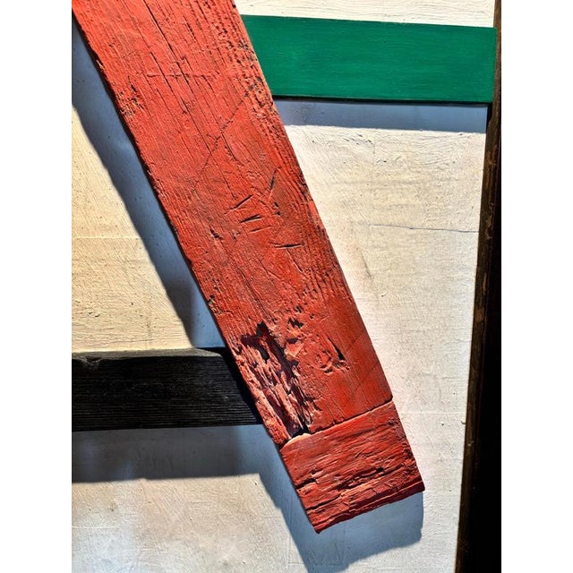 Vittorio Osvaldo Tommasini Farfa, Futurist Door 1929, Wood For Sale - Image 6 of 12
