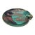 Joy Imai Studio Ceramic Frog Bowl in Iridescent Copper and Green, 11" For Sale - Image 4 of 9