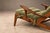 Olive Brazilian Modern Chaise Lounge in Caviúna and Moss-Olive Velvet by Pierre Weckx, 1950s For Sale - Image 8 of 18