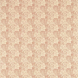 Morris & Co Marigold Fabric in Russet For Sale