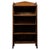 19th Century Antique Early 20th Century English Edwardian Oak Open Bookcase, 1890s For Sale - Image 5 of 11