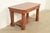 A gorgeous antique Late Victorian, Arts & Crafts, or American Empire tiger oak writing desk or library table In the manner...