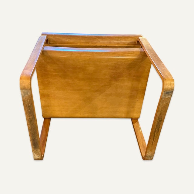 Alvar Aalto 1932 Alvar Aalto Style Bentwood Side Table #915 For Sale - Image 4 of 9