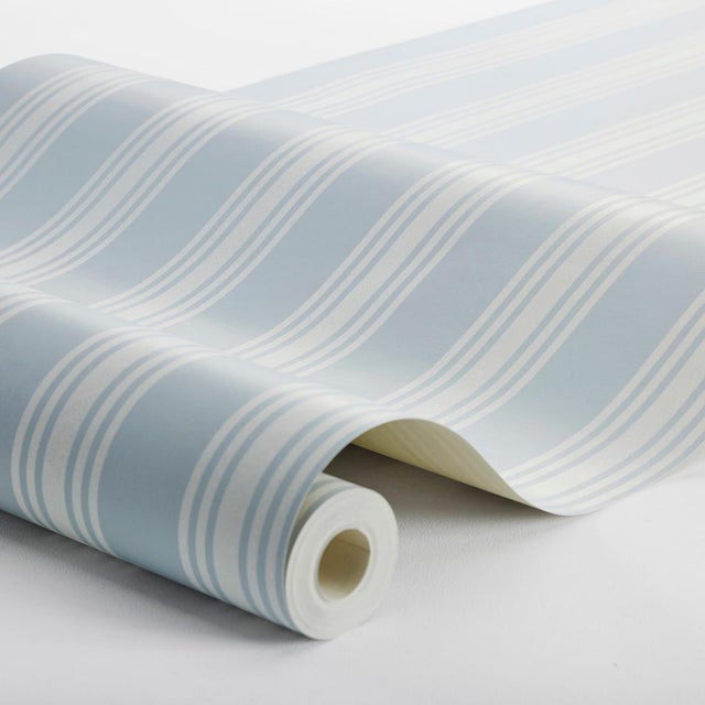 Inspired by a historic Swedish estate, Boråstapeter Gunnebo offers an elevated take on the classic stripe, with a matte...