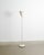 Early Swedish Mid-Century Modern White Lacquered & Brass Floor Uplight Lamp, Sweden, 1940s For Sale - Image 9 of 9
