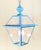 American Exquisite Vintage Verdigris Solid Brass & Hanging Lantern / Chandelier For Sale - Image 3 of 14