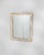 Cream 19th Century France Cream Wood Mirror For Sale - Image 8 of 10
