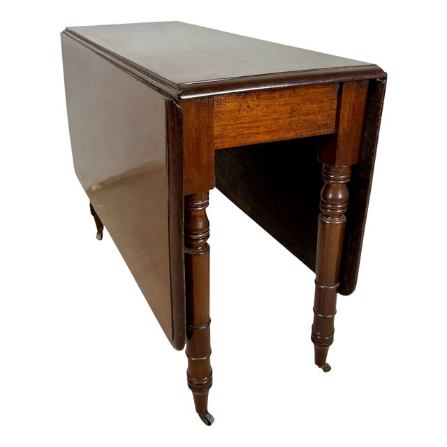 Spanish Drop-Leaf Dining Table, 1930s For Sale