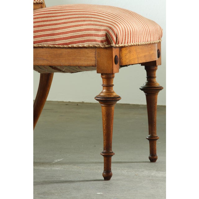 Antique Chairs and Canterbury Side Table, 1870s, Set of 3 For Sale - Image 11 of 18