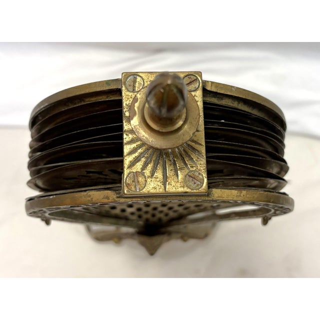 Vintage 1950's Art Deco Peacock Fireplace Screen For Sale - Image 13 of 18