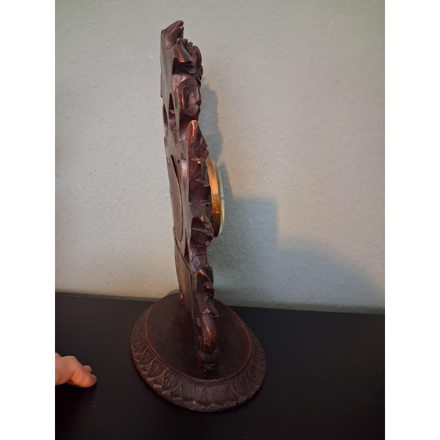 1950s Vintage Black Forest Barometer, 1959 For Sale - Image 5 of 7