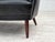 Scandinavian Sofa in Black Furniture Leather, 1960s For Sale - Image 11 of 18