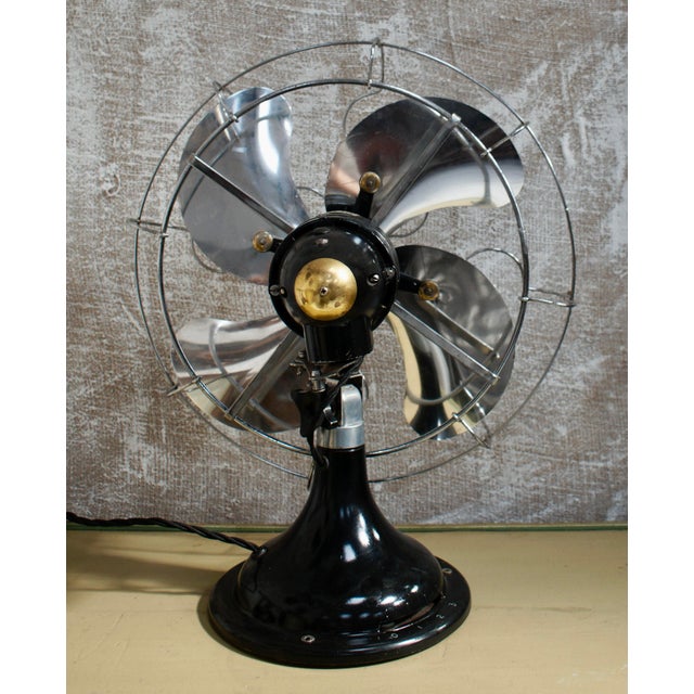 1950s Vintage Desk Fan, 1950 For Sale - Image 5 of 11